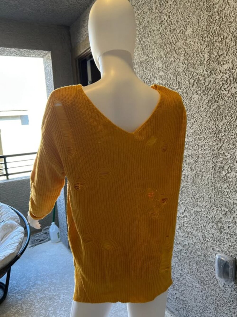 Ribbed Knit Sweater